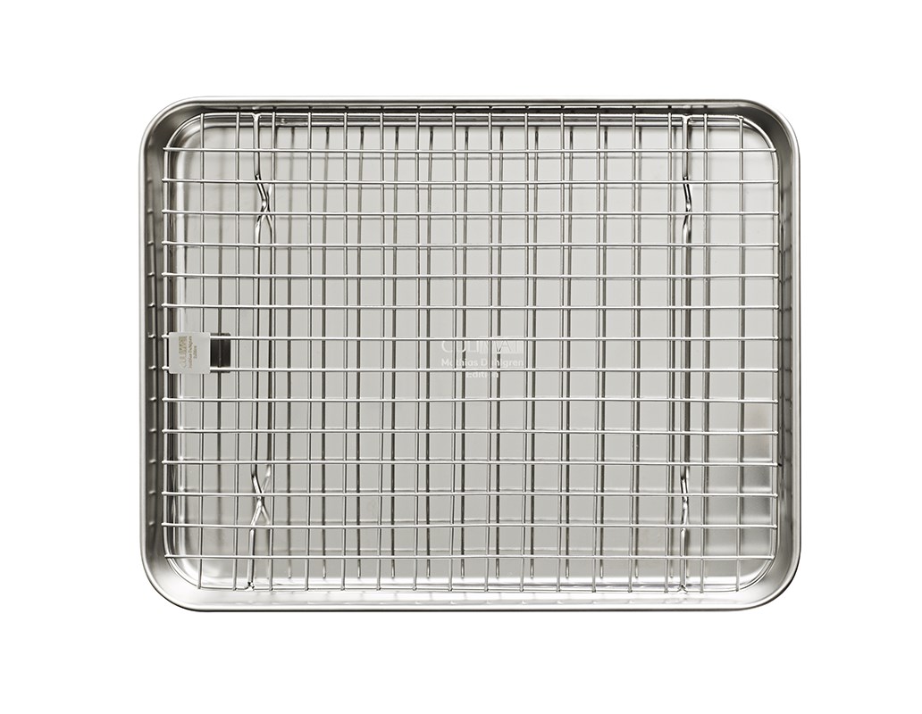 Culimat Gastrobleck med galler, 32x25 cm