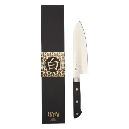 Satake Shiro Santoku, 17 cm