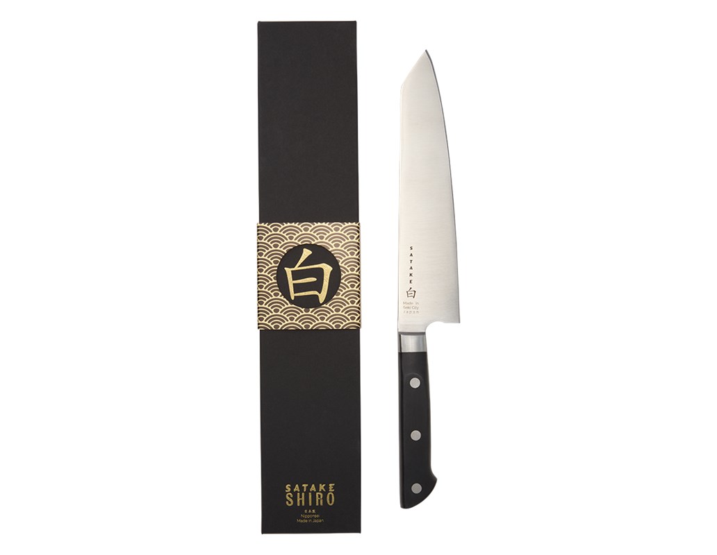 Satake Shiro Bunka Santoku, 17 cm