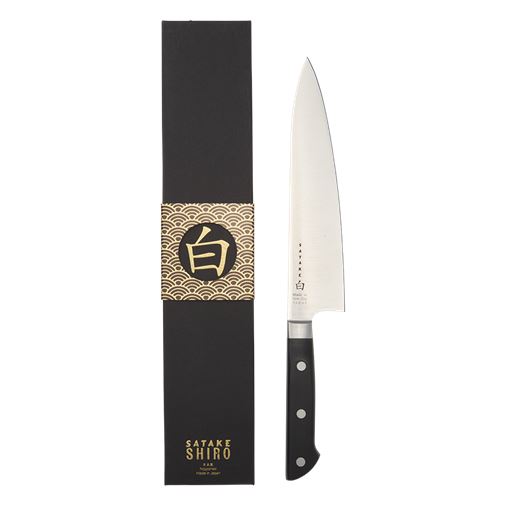 Satake Shiro Kockkniv, 21 cm
