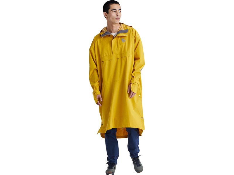 S/F RAIN PONCHO BLK