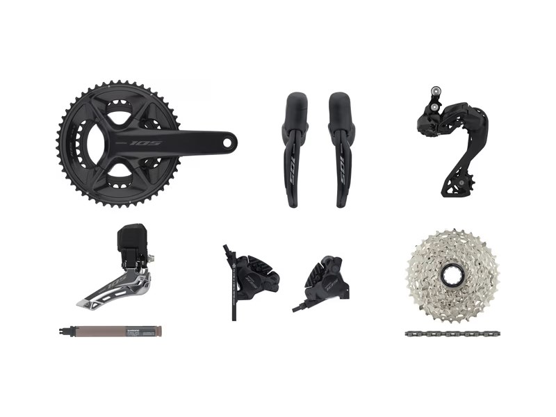 Groupset 105 DI2 R7100 Disc172.5 mm, 50x34T, 11-34