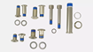 BLT KIT, MY16-18 SJ FSR (I1), SUSPENSION PIVOT BOLT KIT