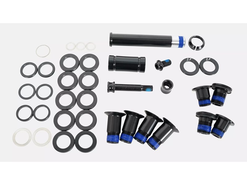 BLT KIT, MY18-19 KENEVO FSR (GEN.1), SUSPENSION PIVOT BOLT KIT (W/ PIVOT SPACERS)