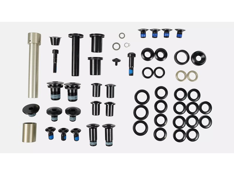 BLT KIT, MY20 ENDURO CARBON, SUSPENSION PIVOT BOLT KIT (W/ PIVOT SPACERS)
