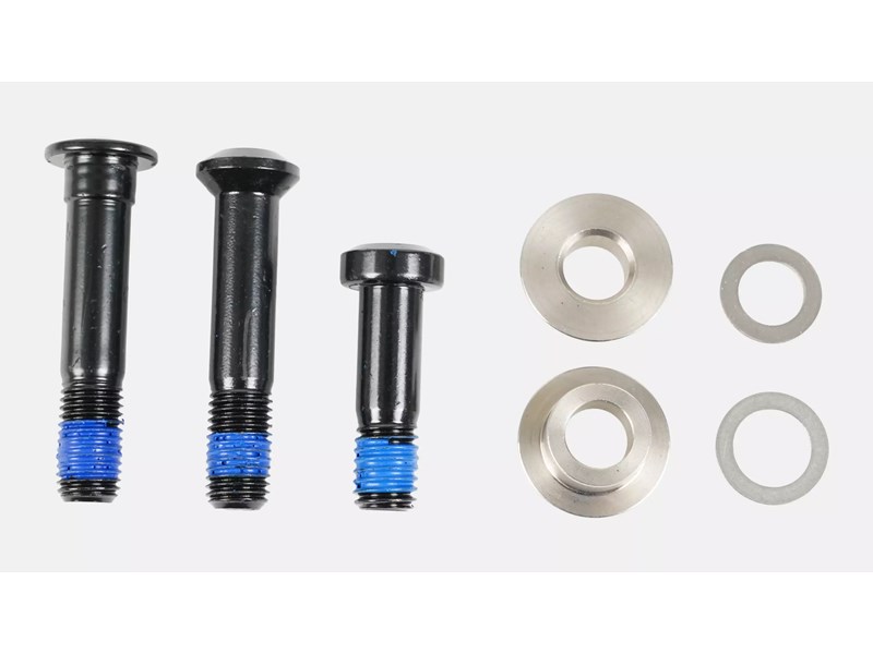 BLT KIT, MY21 SJ EVO CARBON FRM / MY21 SJ ALLOY FRM, REAR SHOCK MOUNTING HARDWARE KIT