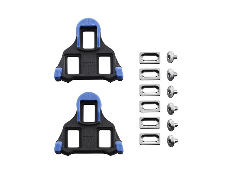 Shimano SPD-SL Blåa klossar SM-SH12