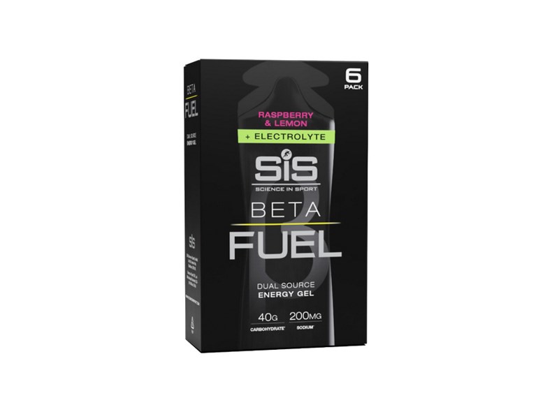 SIS Beta Fuel + Electrolyte Rasberry & Lemmon Gel 6x60ml