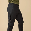 Hoja Hybrid Trousers M Suede Brown