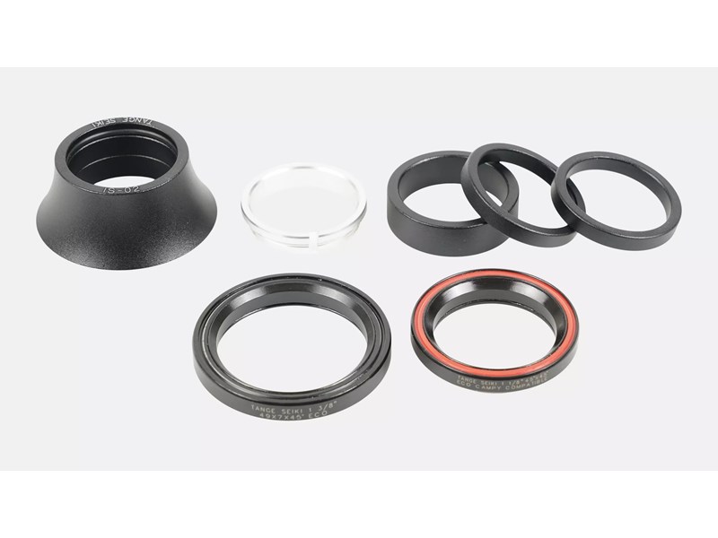 Integrerat styrlager 1-1/8" UPPER, 1-3/8" LOWER, 45X45 DEG, 48MM WIDE / 20MM TALL ALLOY CONE CO