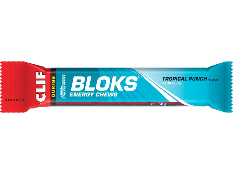 CLIF Bloks Tropical Punch w/caffeine