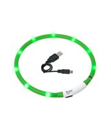 H Halsband blink just.bar visio light USB grön