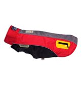 H Täcke Touchdog outdoor 56x78cm röd m förvaringsficka