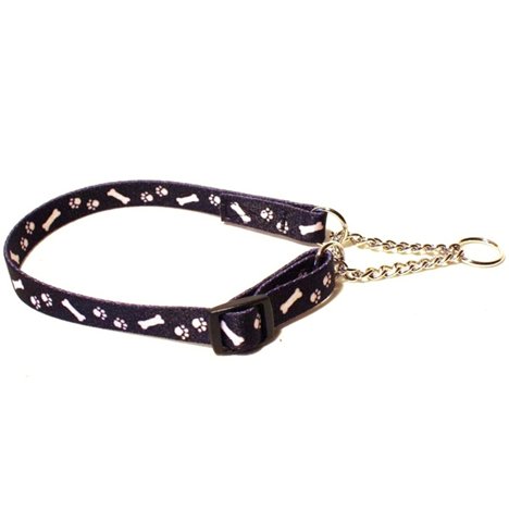 H Halsband dekor tass/ben 20mm svart