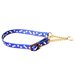 H Halsband dekor tass/ben 10mm blå