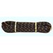 H Bruks spårlina m inflätad reflex 6mm/15m svart