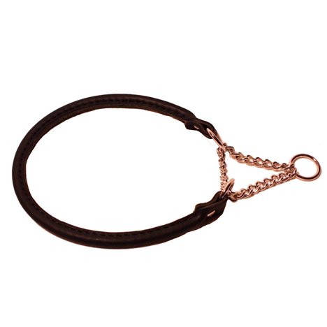H Halsband rundsytt halvstryp 55cm svart