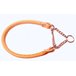 H Halsband rundsytt halvstryp 60cm natur