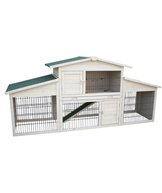 G Bur utebur kanin villa scandic 222x57,5x100 cm