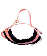 H Sele småhund fleece rosa XS