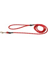 H Koppel dressyr röd/reflex 180cm