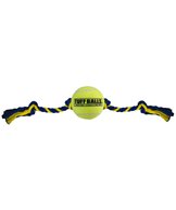 H Leksak rep mega tuff ball 15cm gul/blå