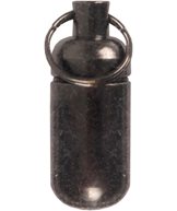 H Övrigt id-tub svart metall