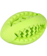 H Leksak gummirugbyboll mint 13cm