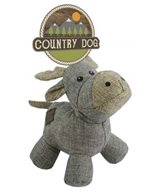 H Leksak canvas country dog älg