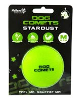 H Leksak boll gummi dog comet grön