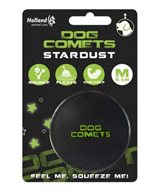 H Leksak boll gummi dog comets grön/svart m