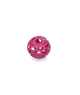 H Leksak boll gummi dog comet titan rosa m