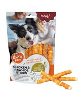H Tugg Chicken & rawhide sticks 6p