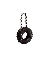 H leksak gummidäck m rephandtag 15cm