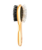 Bamboo 2-in-1 grooming brush