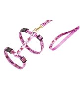 K Sele/koppel blommotiv rosa