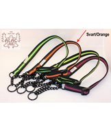 H Halvstryp kanalsytt 20mm 40-60cm sv/orange