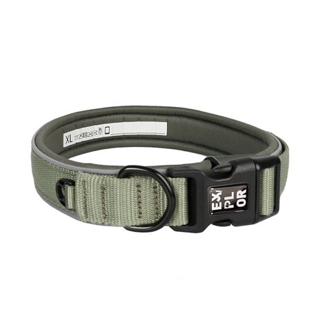 Halsband Ultimate Fit Comfy collar XS - 30-33cm grön