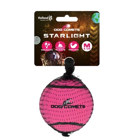 Dog comets Starlight Tennisboll M