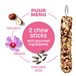 PUUR sticks hamster/råtta/möss hazelnut & hibiscus 2st/90gr