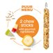 PUUR sticks kanin/marsvin/degu banana & apple 2st/180gr
