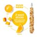PUUR Sticks undulat orange & mango 2st/60gr