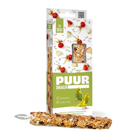 PUUR Sticks undulat rosehip & apple 2st/60gr