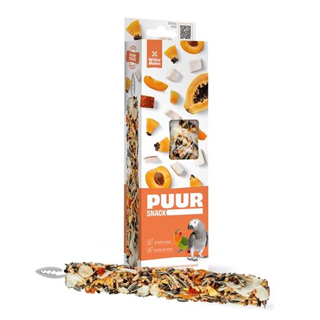 PUUR Sticks agaponis papaya & apricot 2st/170gr