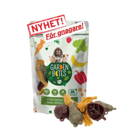 Garden Bites gnagare Fruity Friends Multicolour