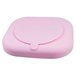 Slow down feeder fyrkantig 20x17.5x3cm rosa