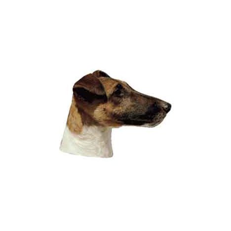 H Dekal foxterrier släthårig huv 2-p