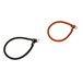 H Halsband rundsytt stryp 35cm brunt