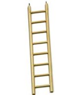 Få Leksak trästege 8-steg