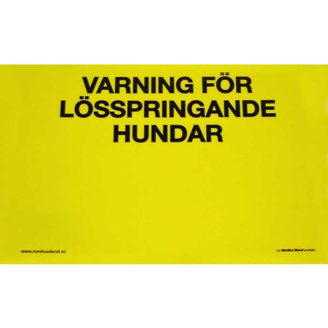 H Lösspringande hundar 21x15cm